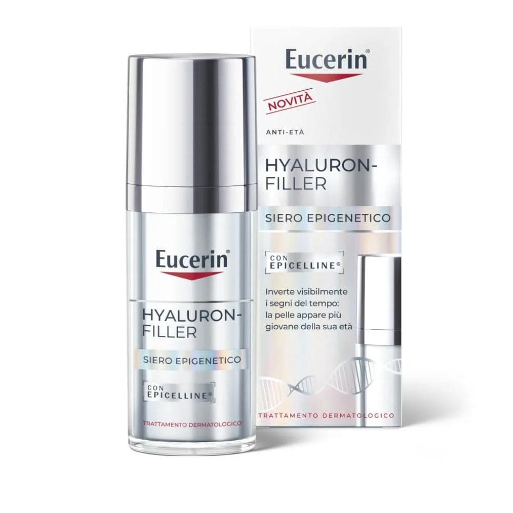 Eucerin Hyaluron Filler - Siero Epigenetico Anti-Rughe, 30ml