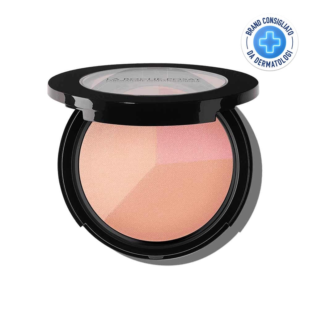 La Roche-Posay Toleriane - Cipria Fissante Opacizza e Illumina il Colorito, 12g