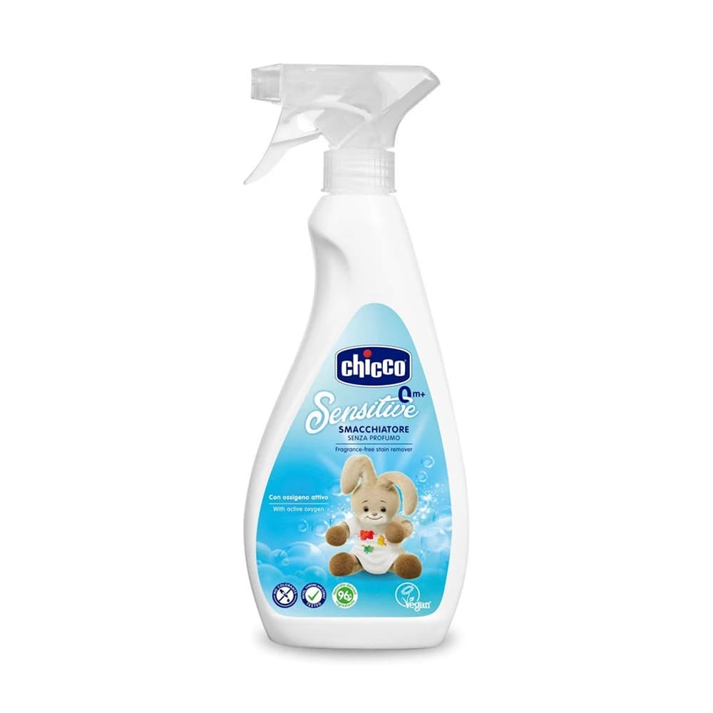 Chicco Sensitive - Spray Smacchiatore Tessuti 0M+, 500ml