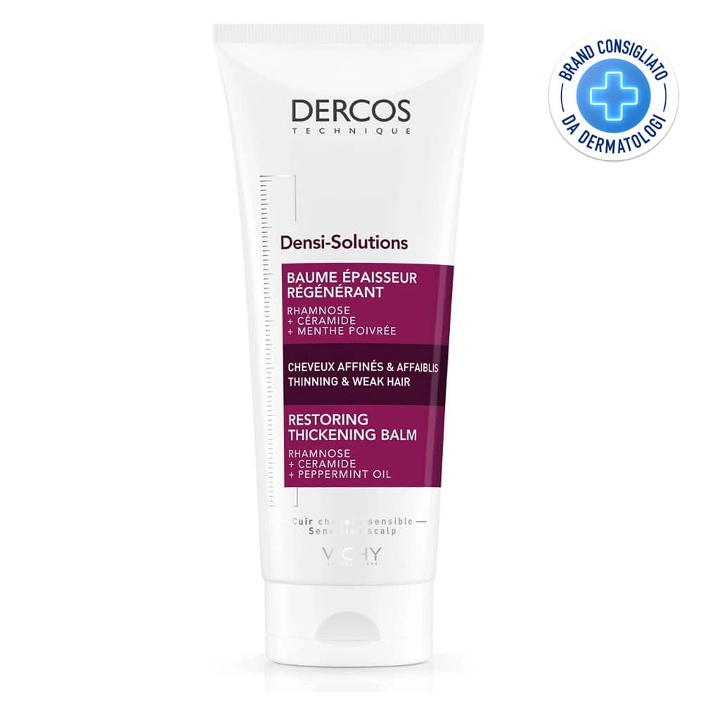 Vichy Dercos - Balsamo Rigenera Spessore per Capelli Fini o Assottigliati, 200ml
