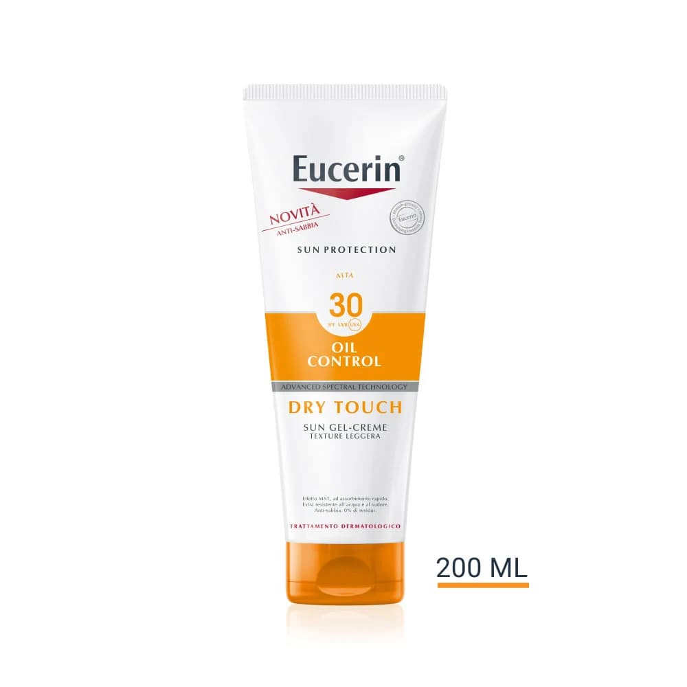 Eucerin Sun Protection - Oil Control Dry Touch Gel Crema SPF30, 200ml