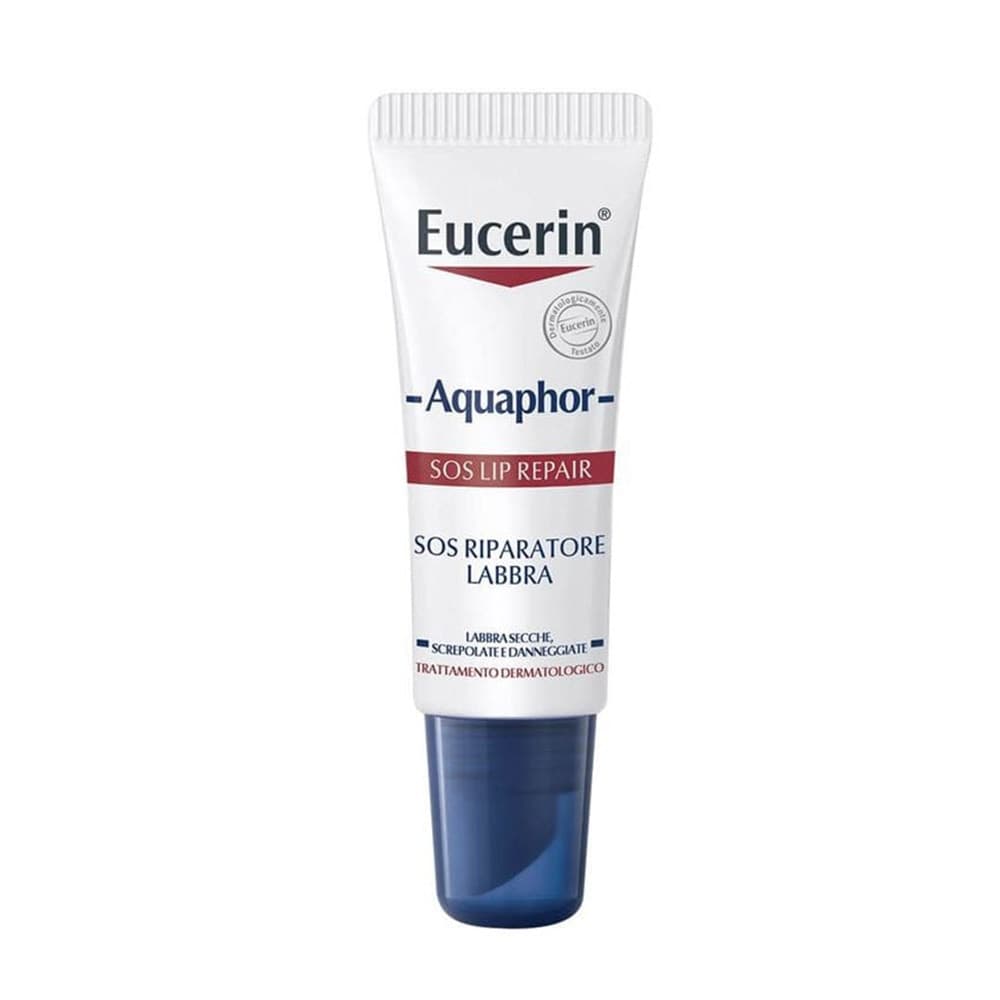Eucerin Aquaphor - Sos Riparatore Labbra, 10ml