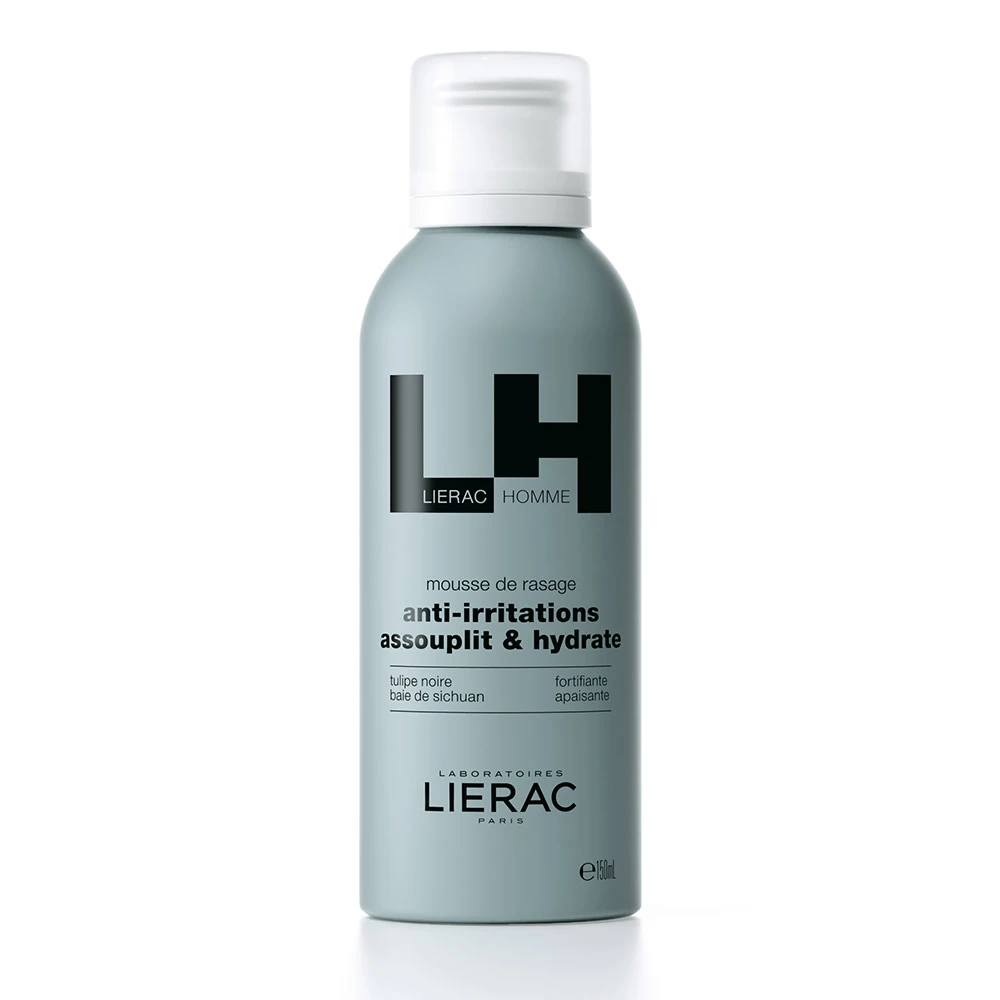 Lierac Homme - Schiuma da Barba Mousse Rasatura Delicata, 150ml