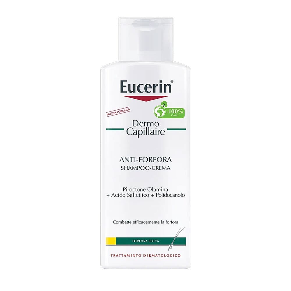 Eucerin DermoCapillaire - Shampoo Crema Antiforfora Secca, 250ml
