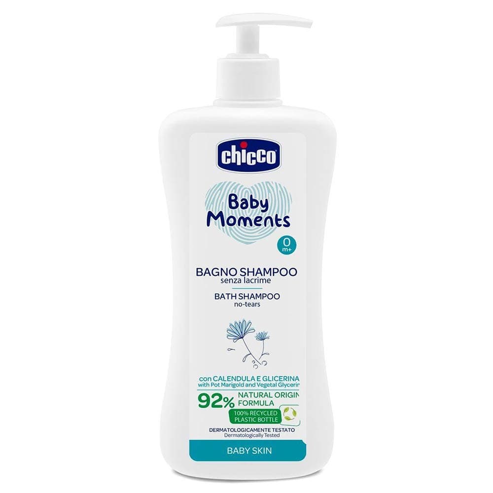 Chicco Baby Moments - Bagno Shampoo Senza Lacrime Delicato, 750ml