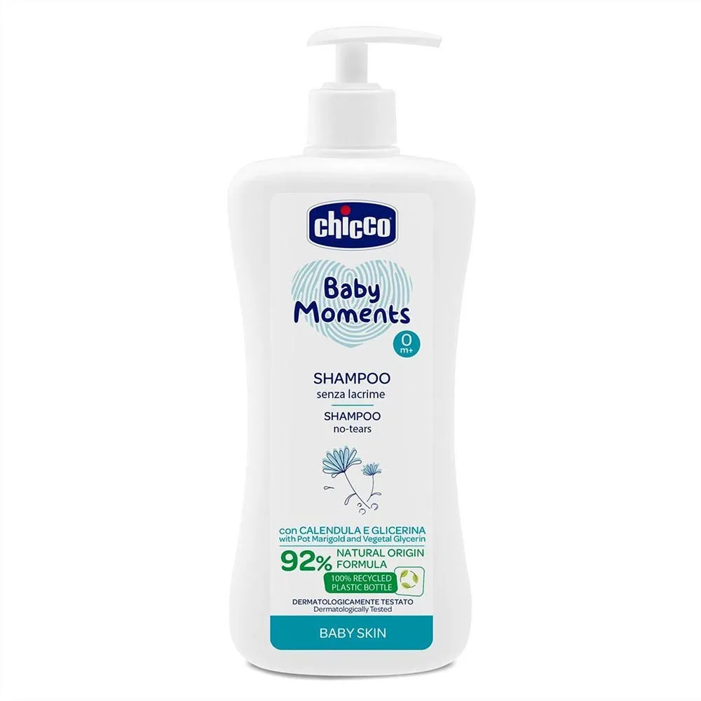 Chicco Baby Moments - Shampoo Senza Lacrime Delicato, 500ml