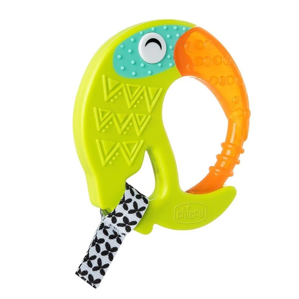 Chicco Massaggiagengive Refrigerante Tucano Multisensoriale 6M+, 1 Pezzo