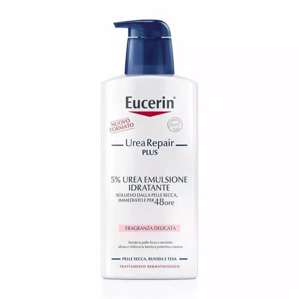Eucerin UreaRepair PLUS - 5% Urea Emulsione Idratante Fragranza Delicata, 400ml