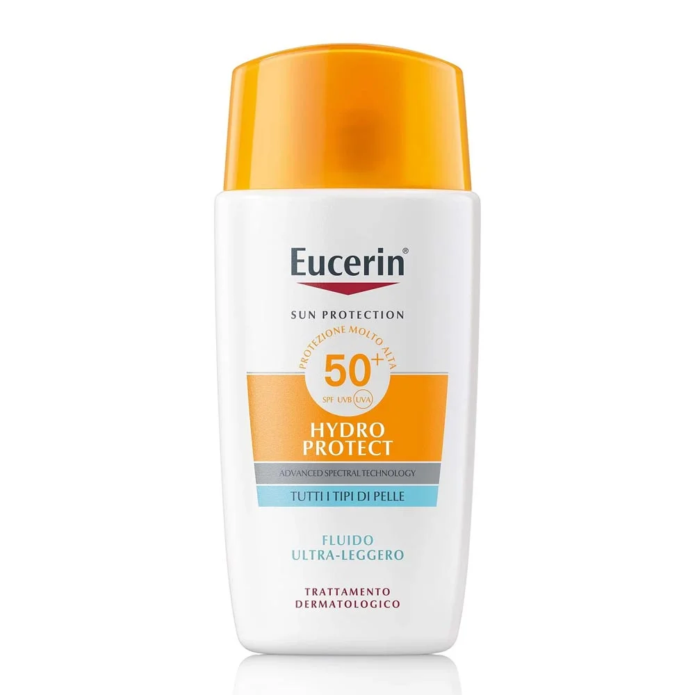 Eucerin Sun Protection - Hydro Protect Fluido Viso Ultra Leggero SPF50+, 50ml