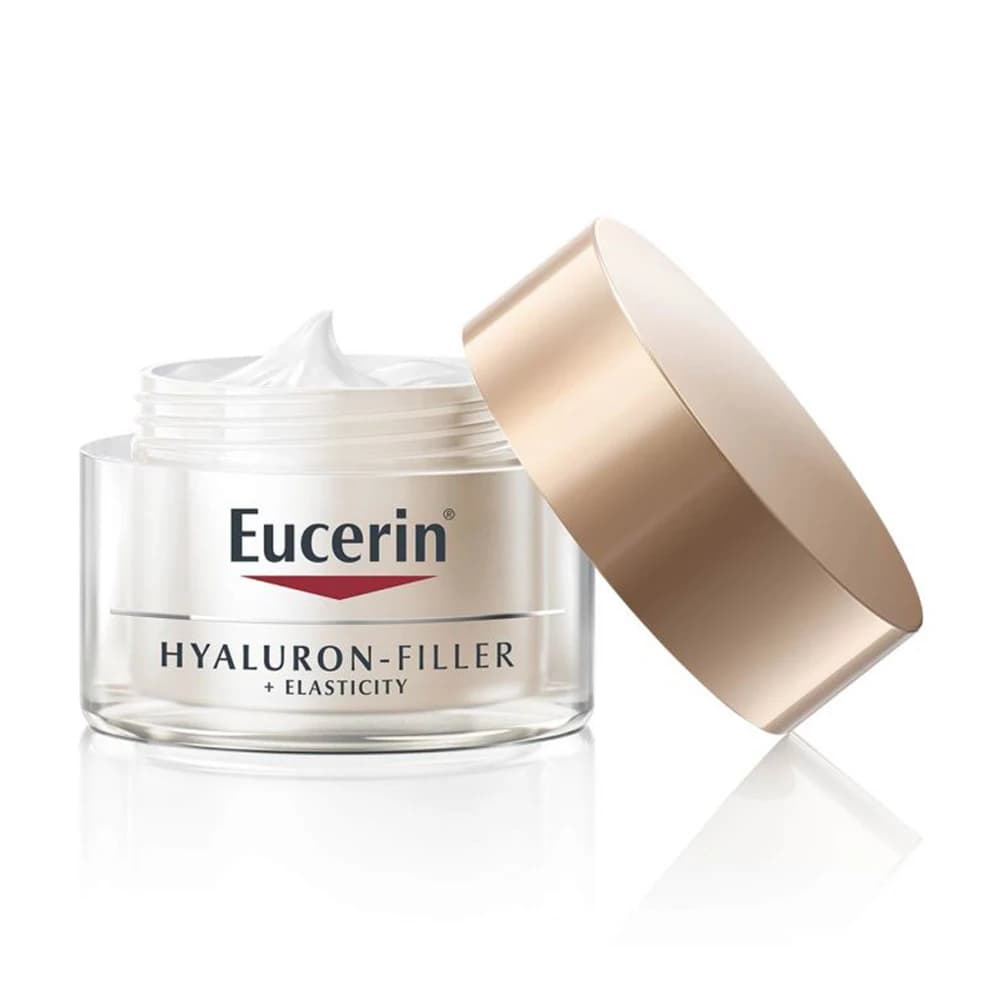 Eucerin Hyaluron-Filler + Elasticity - Crema Giorno Anti-Età SPF15, 50ml