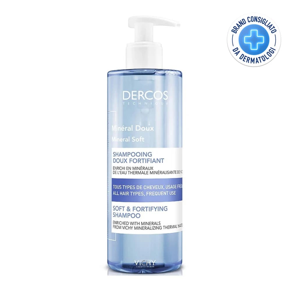 Vichy Dercos - DT Dolcezza Shampoo Minerale, 400ml