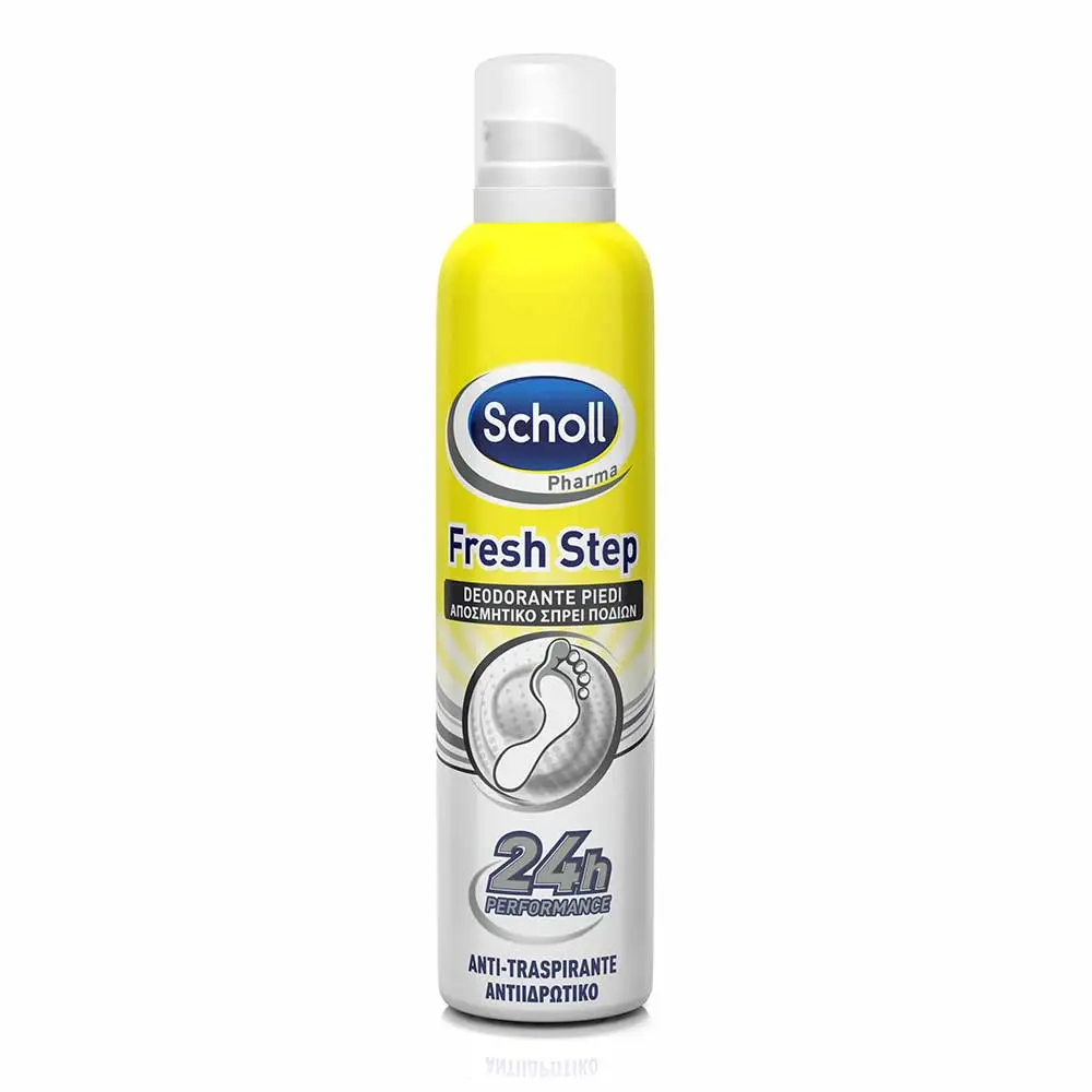 Scholl Fresh Step Deodorante Spray Piedi, 150ml