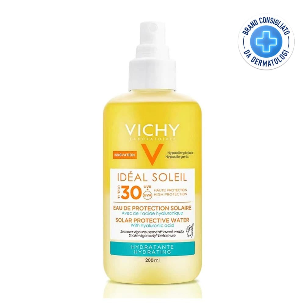 Vichy Capital Soleil - Ideal Acqua Solare Protettiva Idratante SPF 30, 200ml