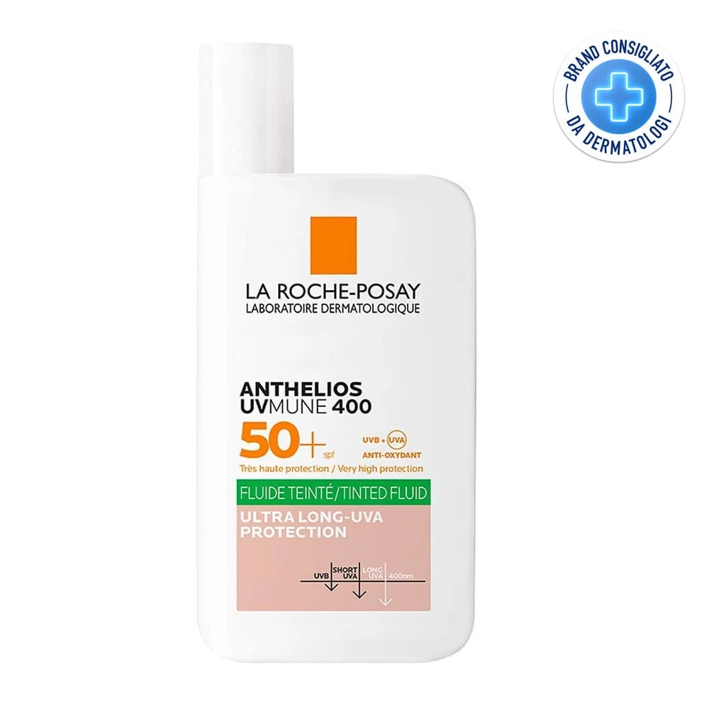 La Roche-Posay Anthelios - Oil Control Fluido SPF50+ Colorato UVMune 400, 50ml
