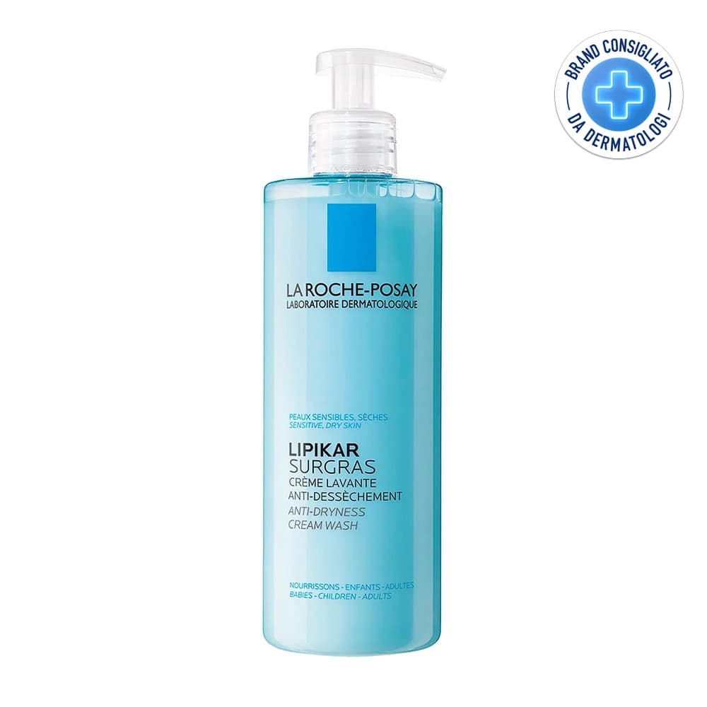 La Roche-Posay Lipikar - Surgras Crema Nutritiva Detergente, 400ml
