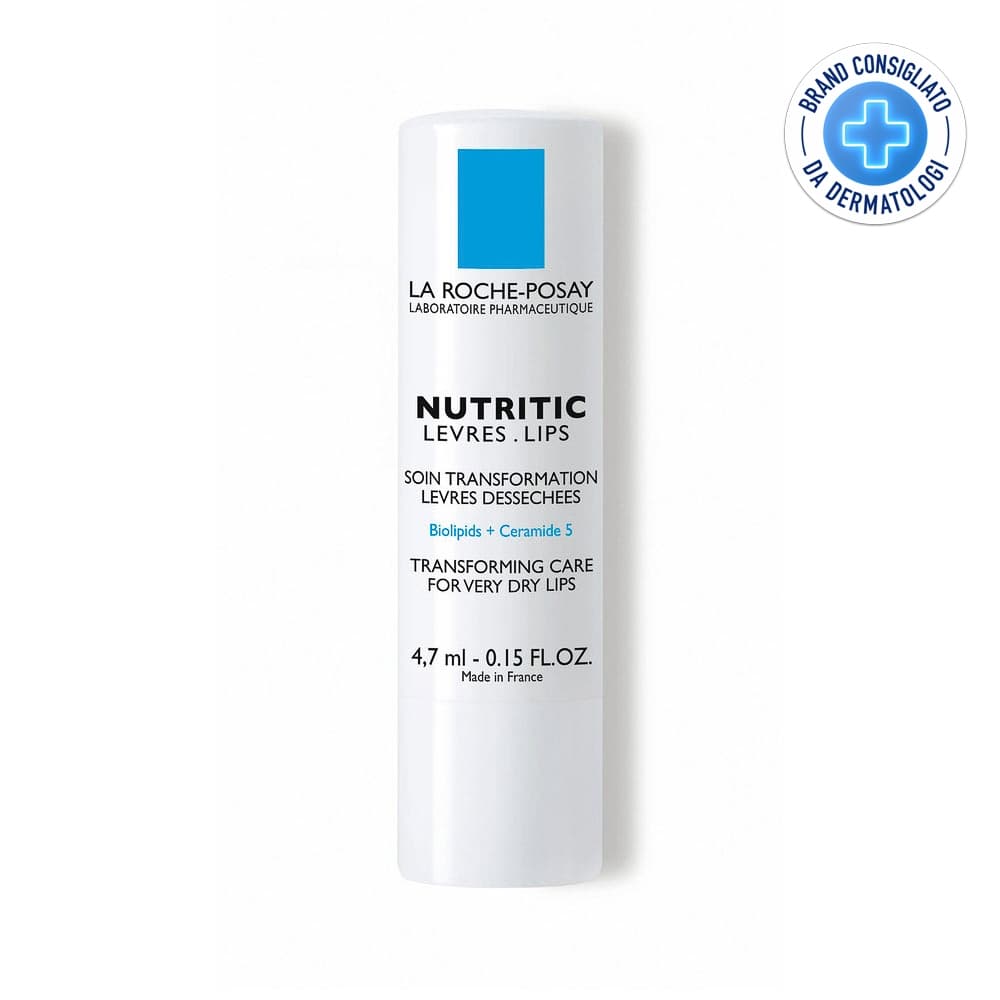 La Roche-Posay Nutritic - Labbra Stick Trattamento Labbra Molto Secche, 4.7ml