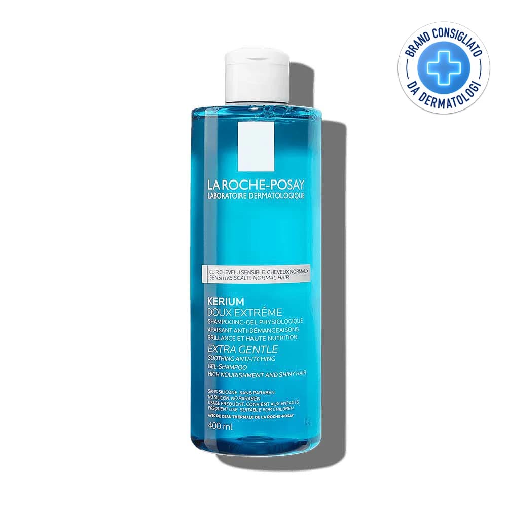 La Roche-Posay Kerium - Doux Shampoo Gel Lenitivo, 400ml