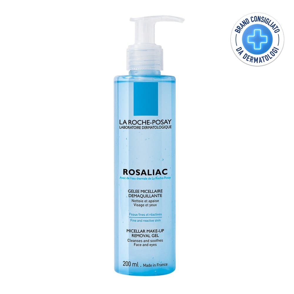 La Roche-Posay Rosaliac - Gel Lenitivo Struccante Micellare Viso e Occhi, 195ml