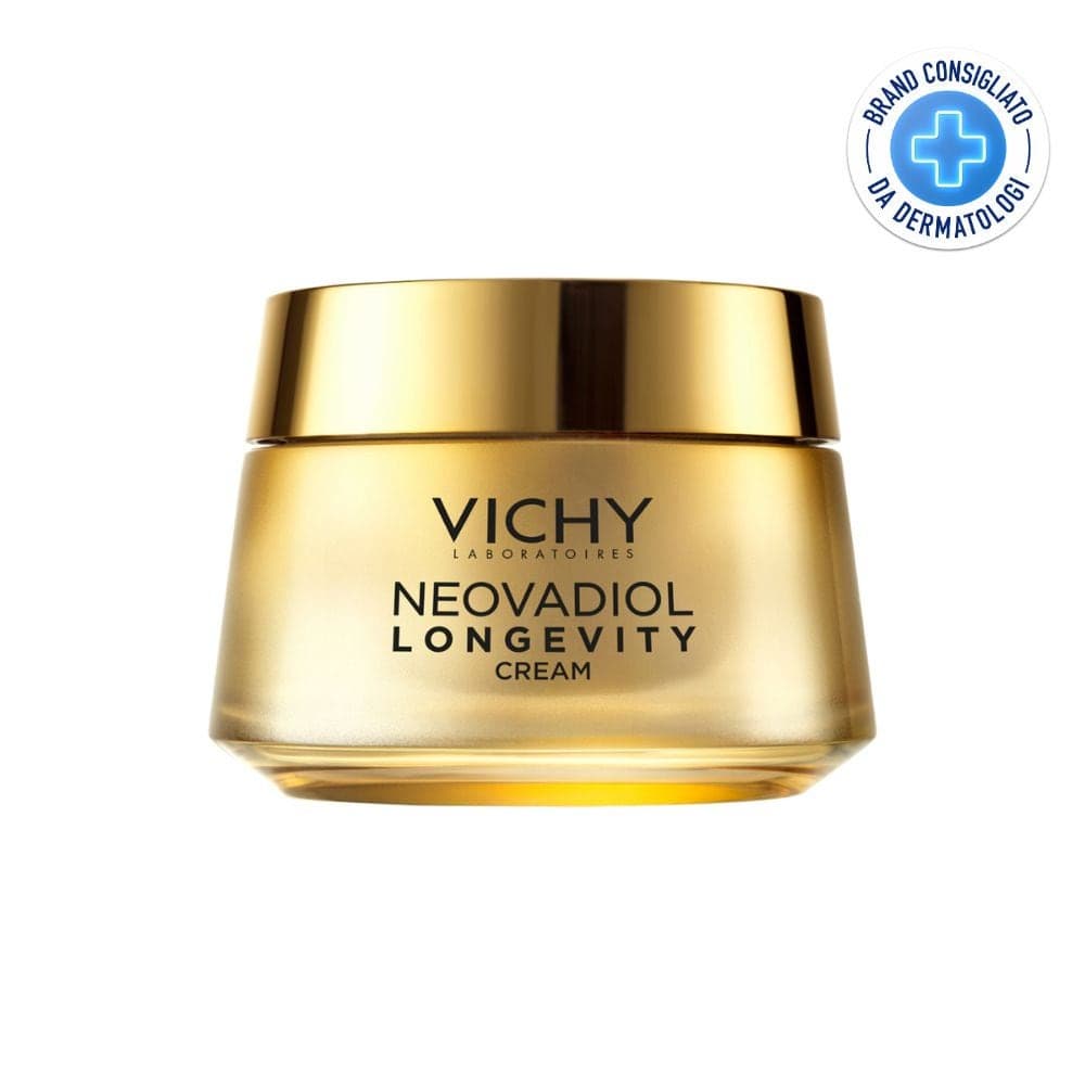 Vichy Neovadiol Longevity Crema Volumizzante per Pelli Mature Azione Anti-Età e Rigenerante, 50ml