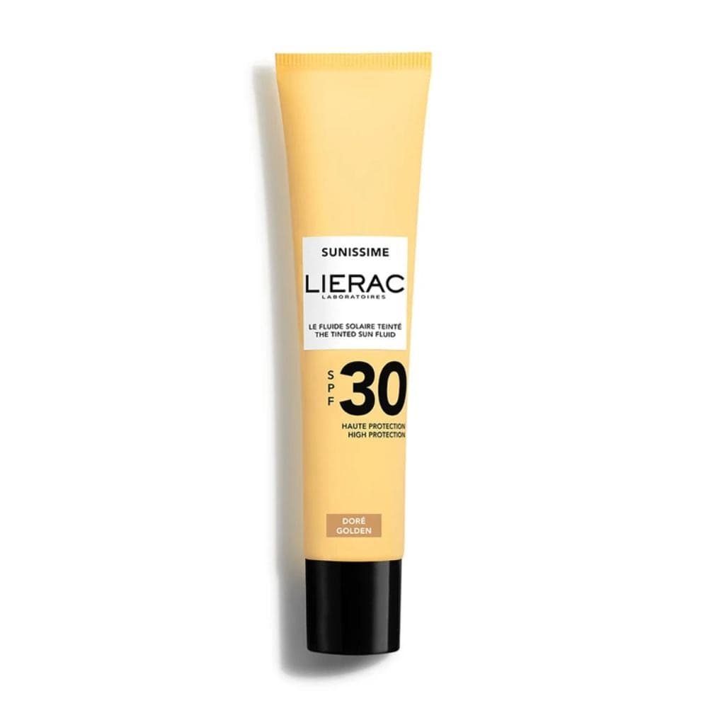 Lierac Sunissime - Il Fluido Solare Colorato Viso SPF30 Dorè, 40ml