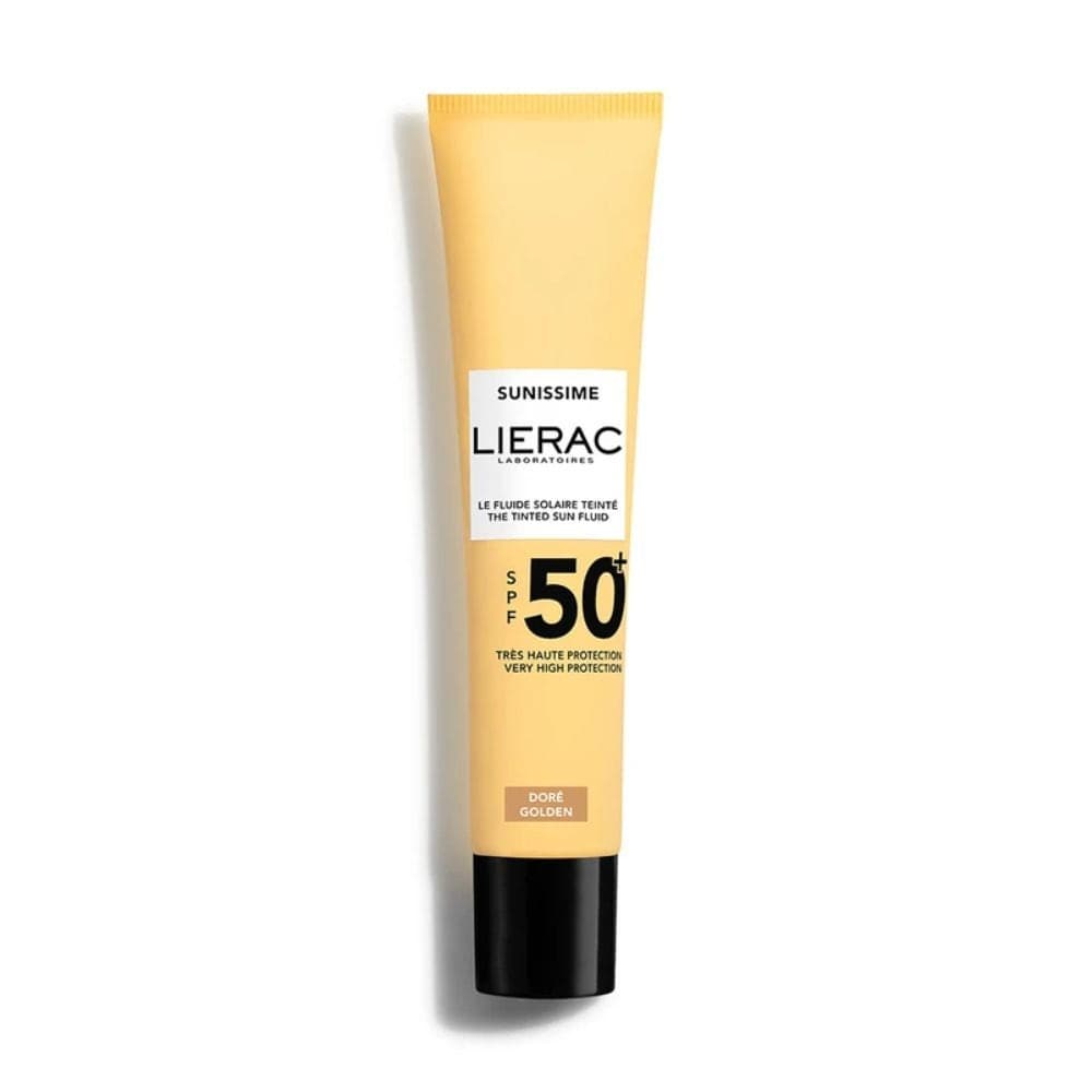 Lierac Sunissime - Il Fluido Solare Colorato Viso SPF50+ Dorè, 40ml