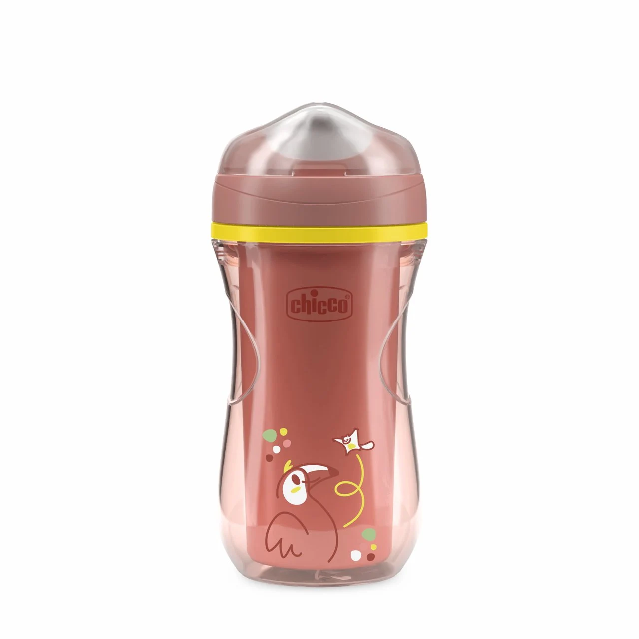 Chicco Tazza Active 14M+ Capacità 266ml Colore Rosa, 1 Pezzo