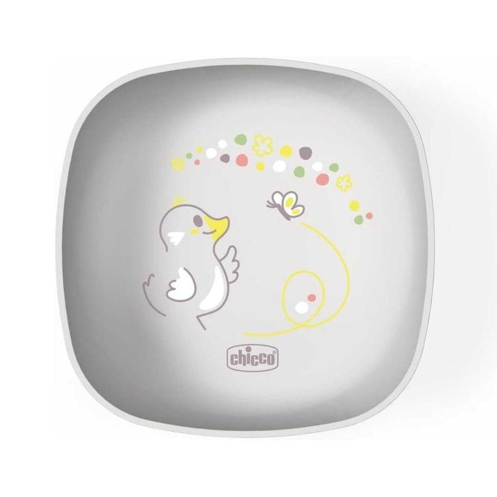 Chicco Ciotola con Coperchio 6m+ colore Grigio, 1 pezzo