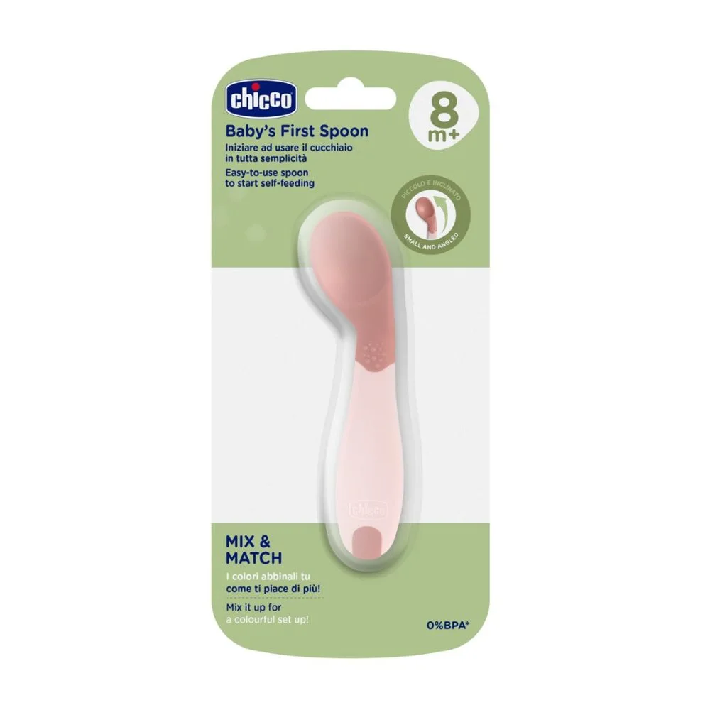 Chicco Primo Cucchiaio 8m+ colore Rosa, 1 pezzo