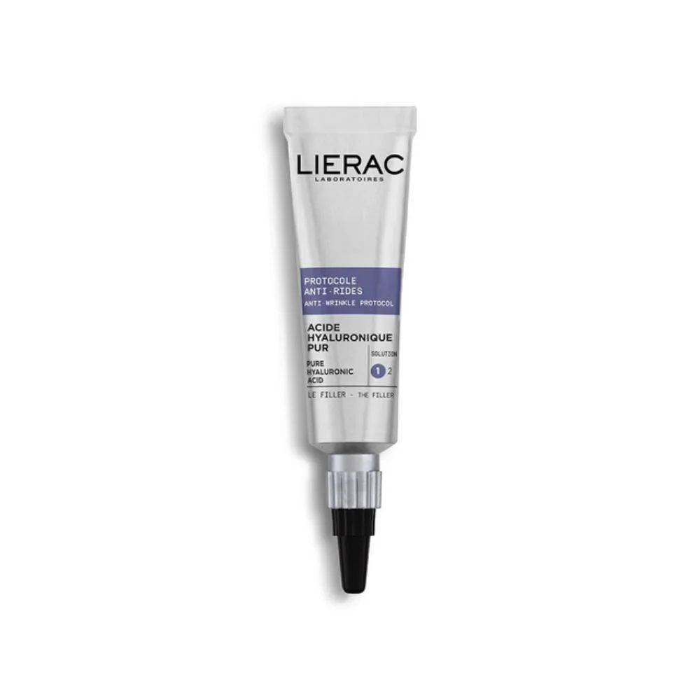 Lierac Protocollo Antirughe - Il Filler all'Acido Ialuronico Puro Rimpolpa e Leviga le Rughe, 15ml
