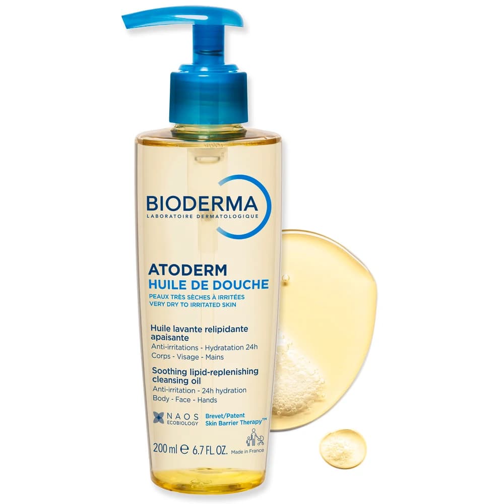 Bioderma Atoderm - Huile De Douche Olio Doccia, 200ml