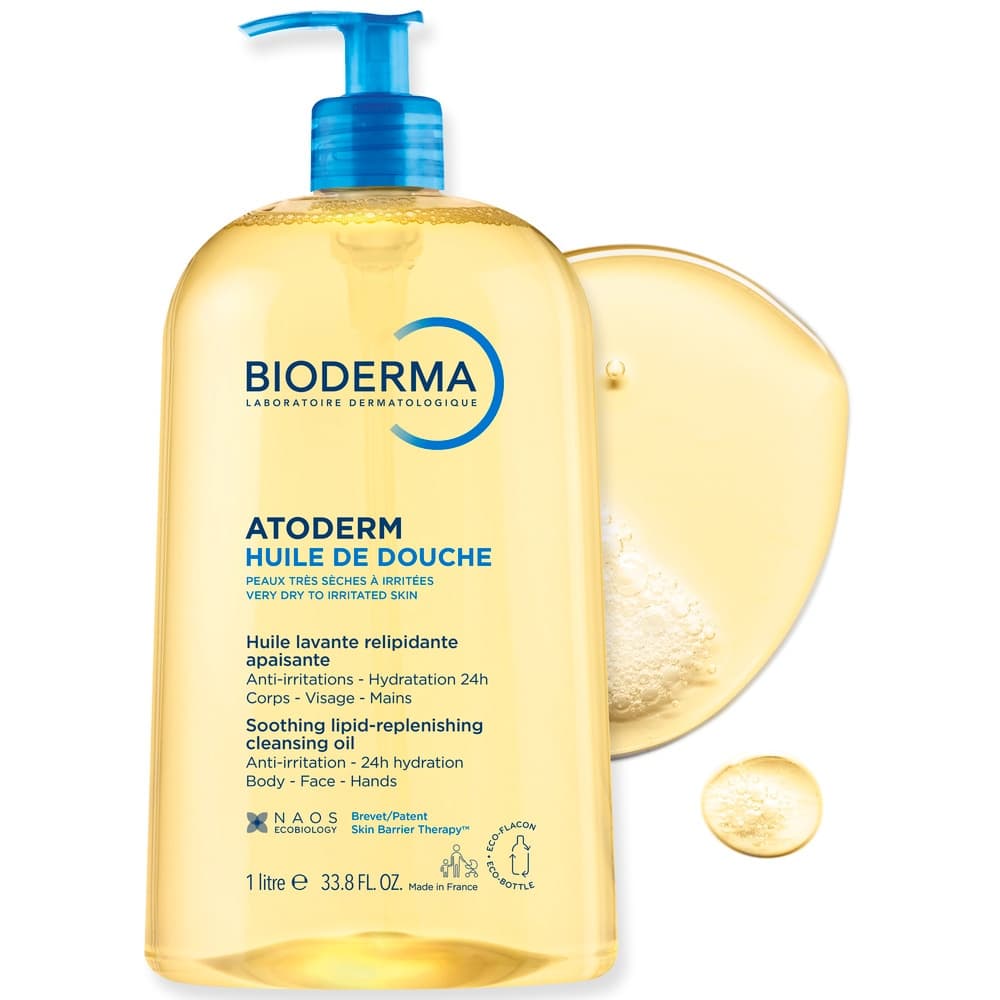Bioderma Atoderm - Huile De Douche Olio Doccia, 1l