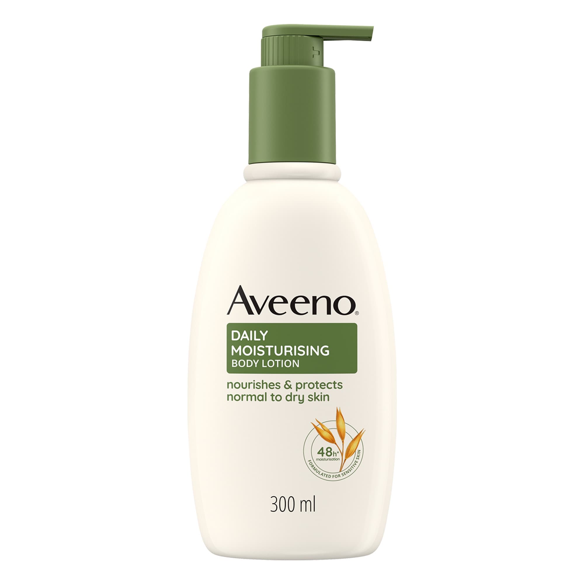Aveeno Crema Corpo Idratante Idratazione Quotidiana per Pelli Sensibili, 300ml