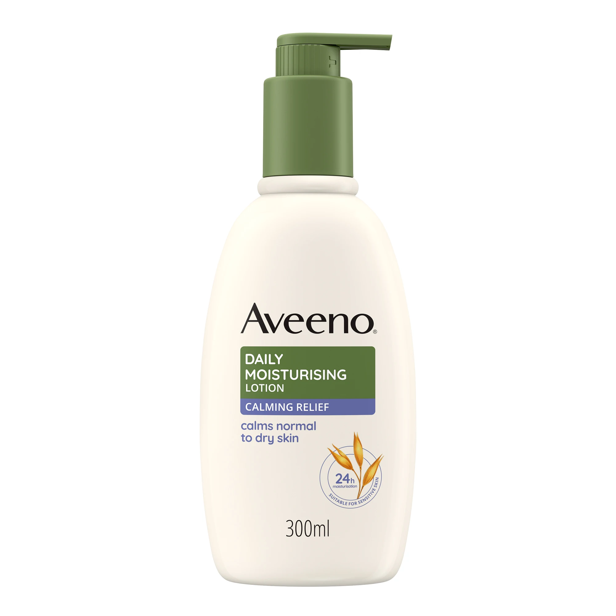 Aveeno Daily Mosturising Crema Idratante Corpo Lavanda Crema Profumata all'Aroma di Lavanda, 300ml
