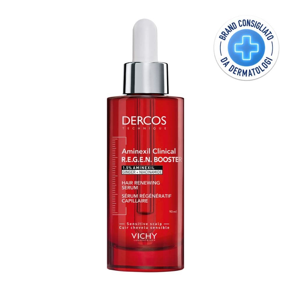 Vichy Dercos - Aminexil Clinical REGEN Booster Siero Anti-caduta Capelli, 90ml