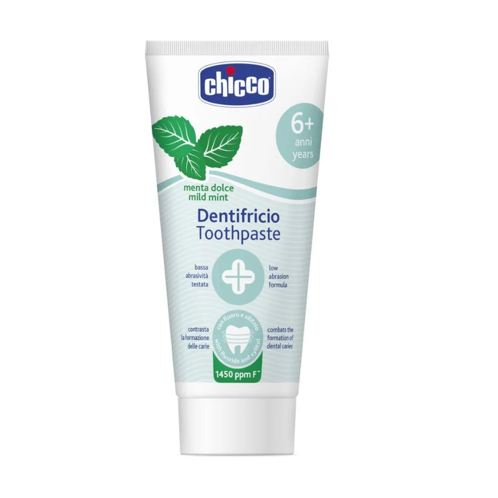 Chicco Dentifricio Menta Dolce 6 Anni +, 50ml