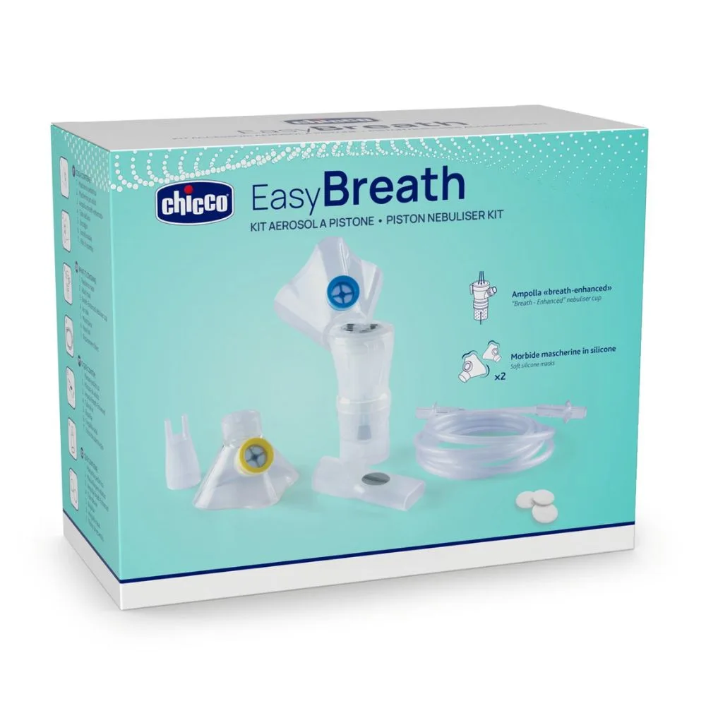 Chicco Easy Breath Kit Accessori per Aerosol a Pistone