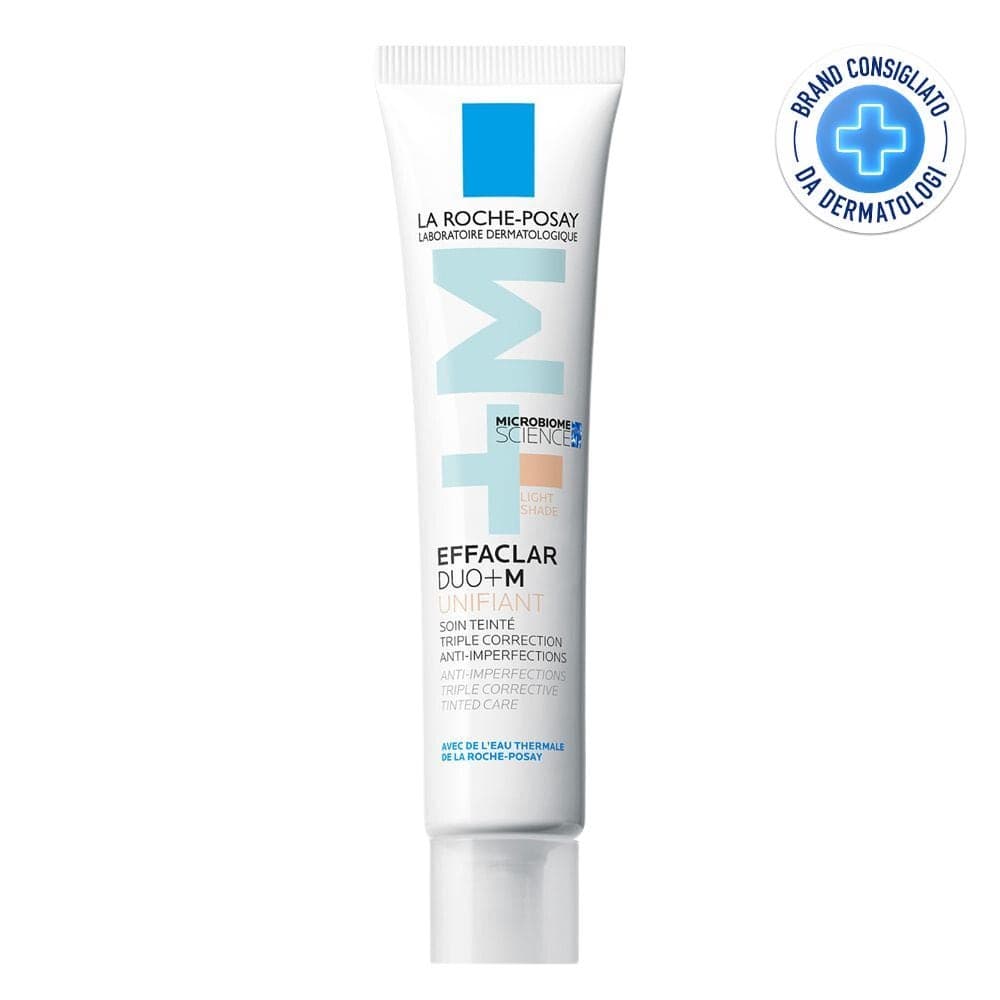 La Roche-Posay Effaclar - Duo+M Unifiant Trattamento Viso Colorato Anti-imperfezioni Light, 40ml