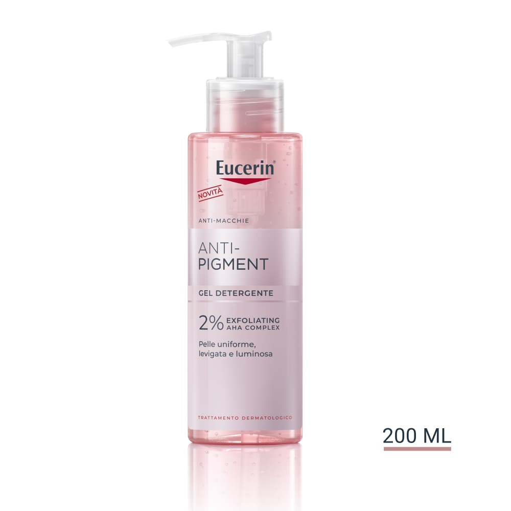 Eucerin Anti-Pigment - Gel Detergente Anti-Macchie Viso, 200ml