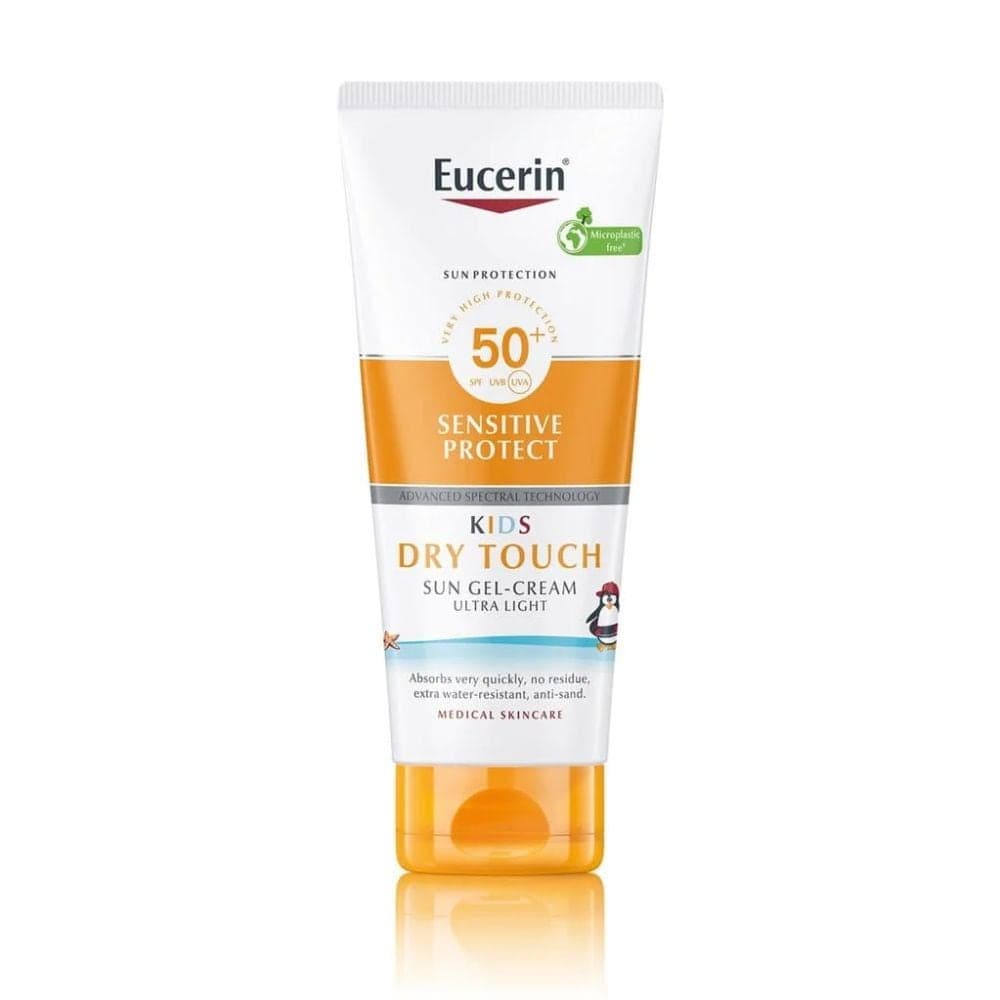 Eucerin Sun Protection - Kids Dry Touch Gel Crema Ultra Leggera Sensitive SPF50+, 200ml