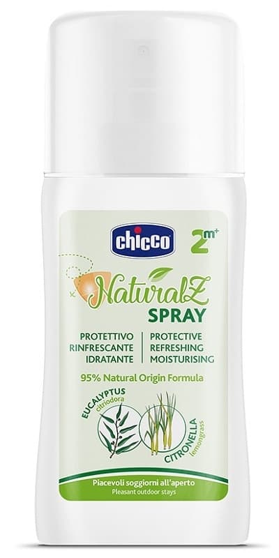 Chicco Natural Z - Spray Protettivo e Rinfrescante 2m+, 100ml