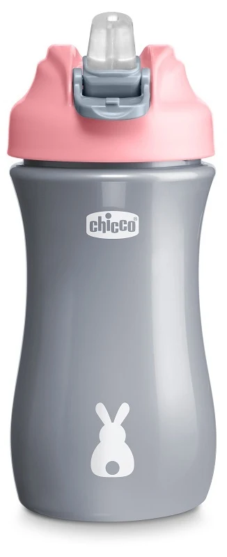 Chicco Pop Up Tazza per Bambini 2+ anni colore Rosa, 350ml