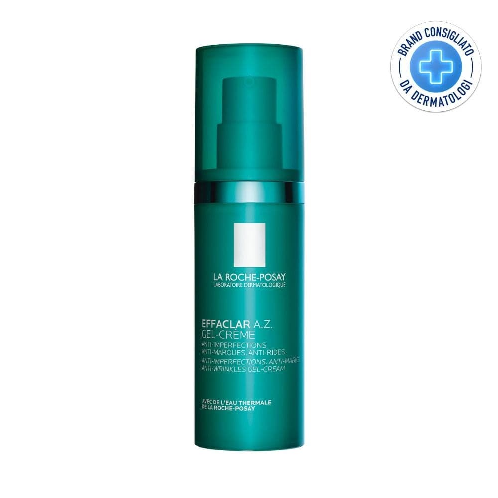 La Roche-Posay Effaclar - A.Z. Gel-Crema con Acido Azelaico Azione Anti-Imperfezioni Anti-Segni e Anti-Rughe, 40ml