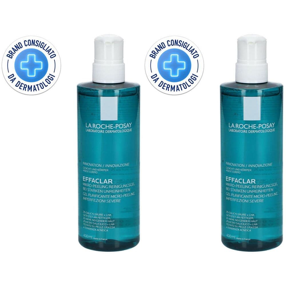 La Roche-Posay Effaclar Gel purificante micro-peeling 400 ml