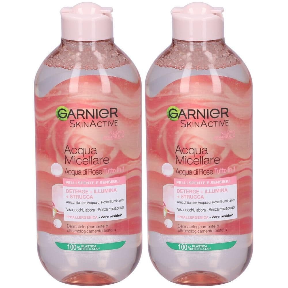 Garnier Acqua Micellare Illuminante Acqua di Rose