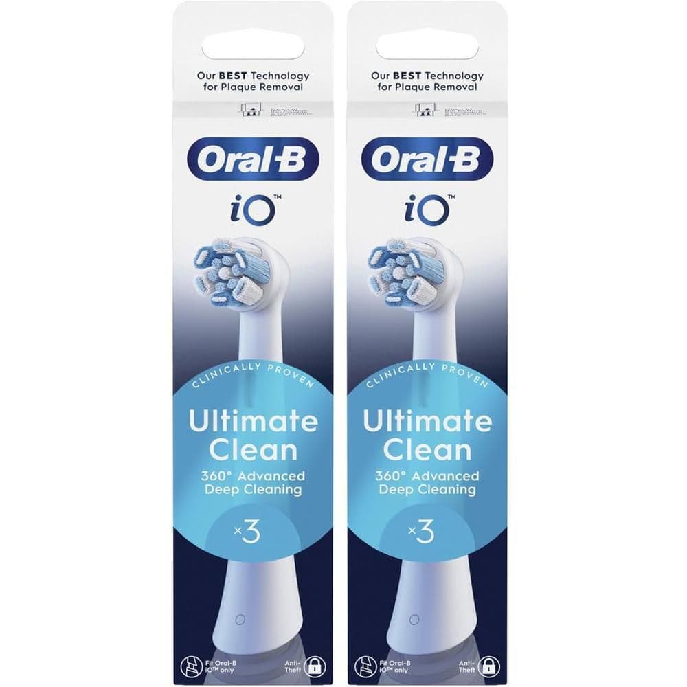 Oralb Power Ricarica Io Ultra Clean White 3 Pezzi