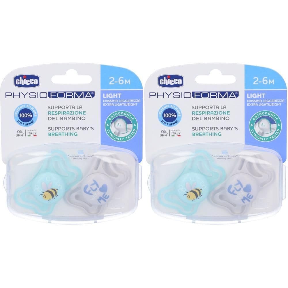 Chicco Physioforma Light Succhietto Azzurro 2-6 Mesi