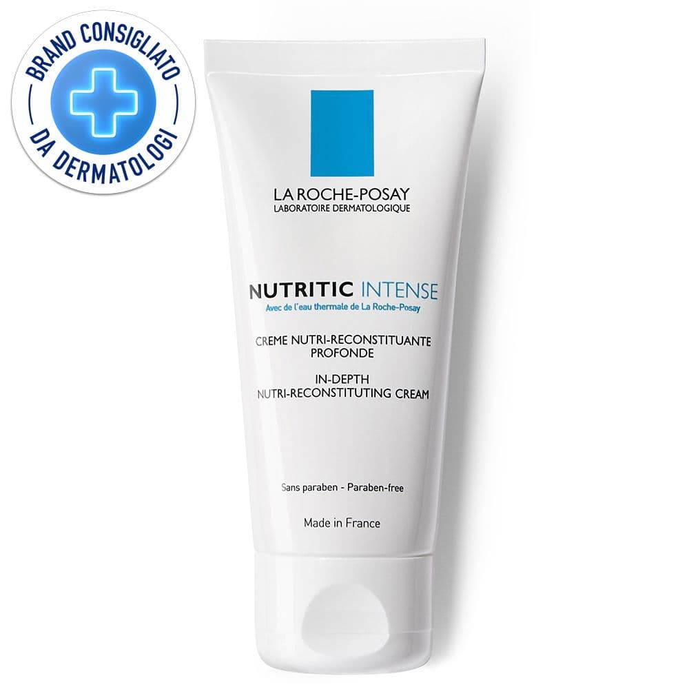 La Roche-Posay Nutritic Intense Crema Nutritiva 50 ml Trattamento nutritivo e ricostituente per la pelle sensibile e a tendenza atopica