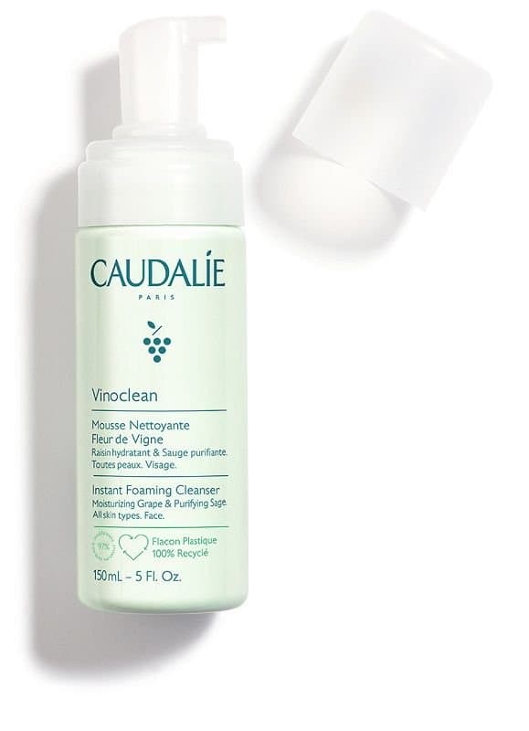 Vinoclean Schiuma Detergente Purificante Viso 150 ml - Caudalie