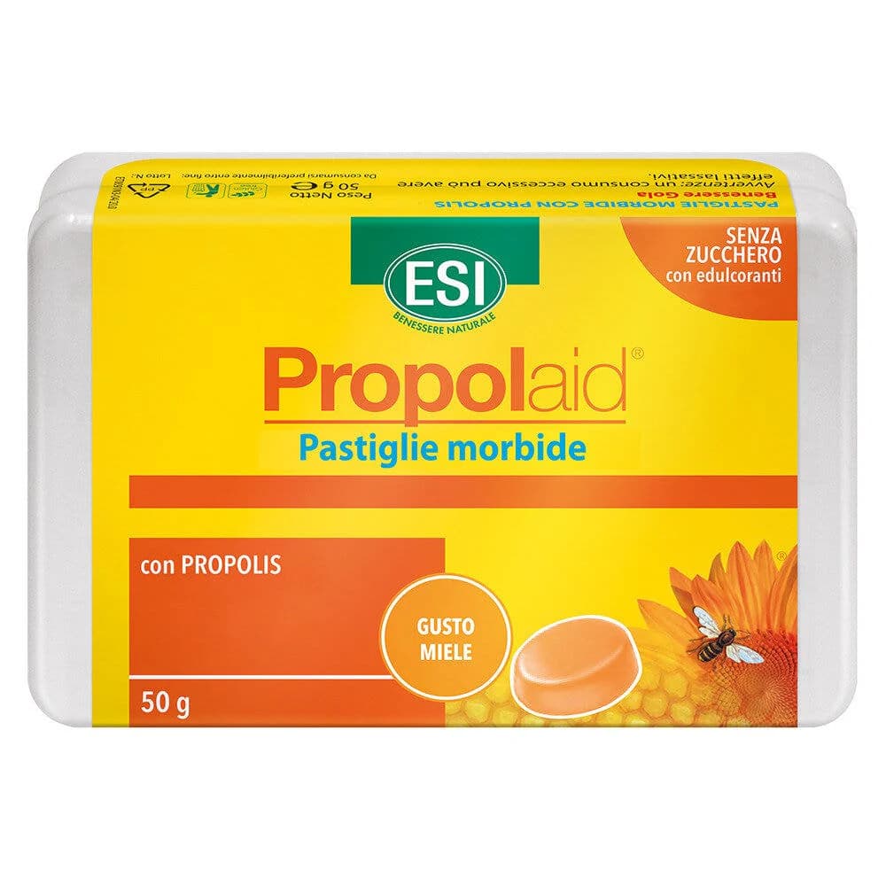 Propolaid Caramelle Gommose Propoli e Miele per Benessere Gola 50 g - ESI