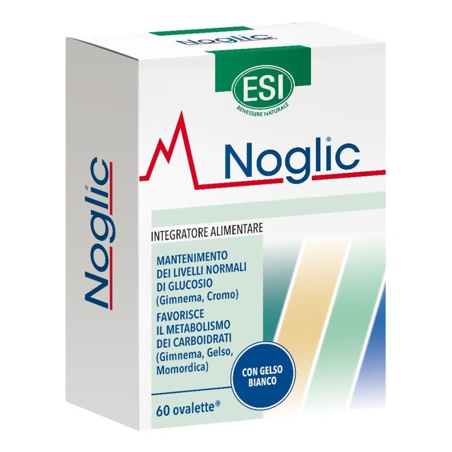Esi Noglic Integratore per Metabolismo Carboidrati e Controllo Glicemia 60 Ovalette - ESI